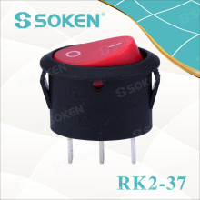 Interruptor de balancim oval Rk2-37A